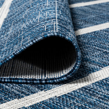 Colonia Berber Stripe Indoor/outdoor Area Rug